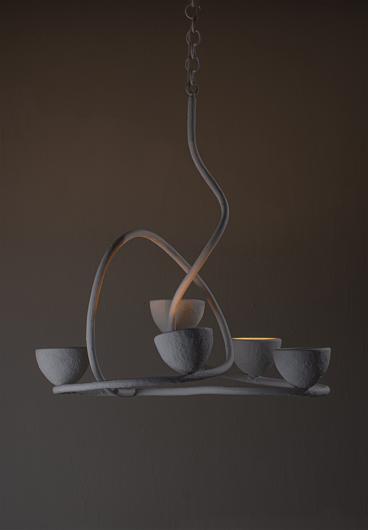 twisted compton hand made light in shadow relief