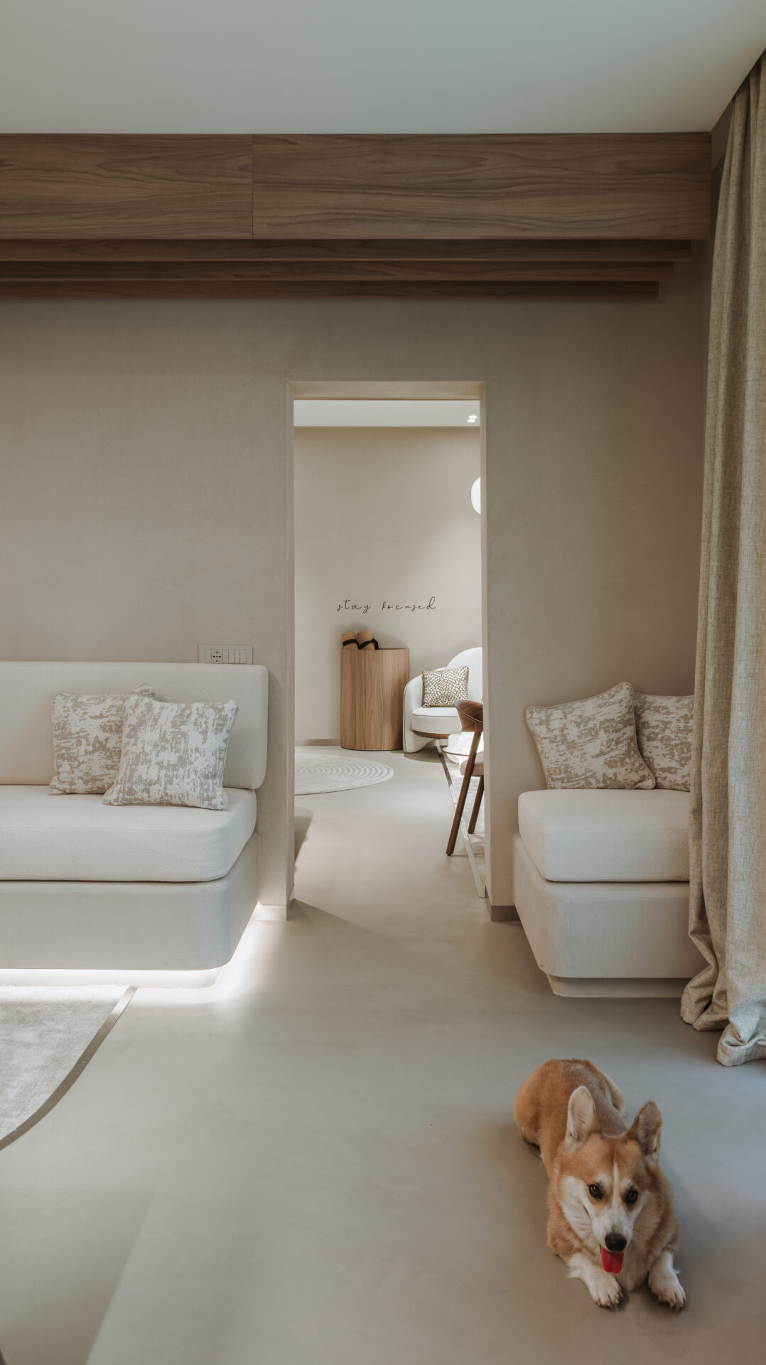 Room at MODE Eco Hotel, with flooring by Luxury Carpet Studio