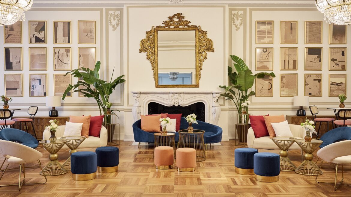 The Palace Madrid salon