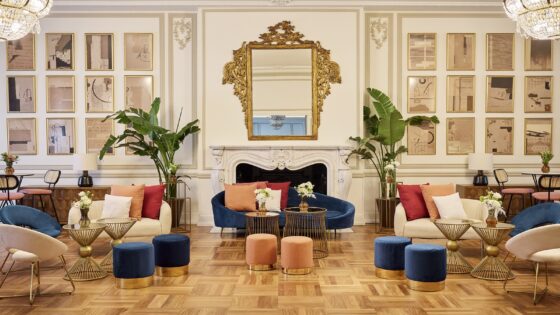 The Palace Madrid salon