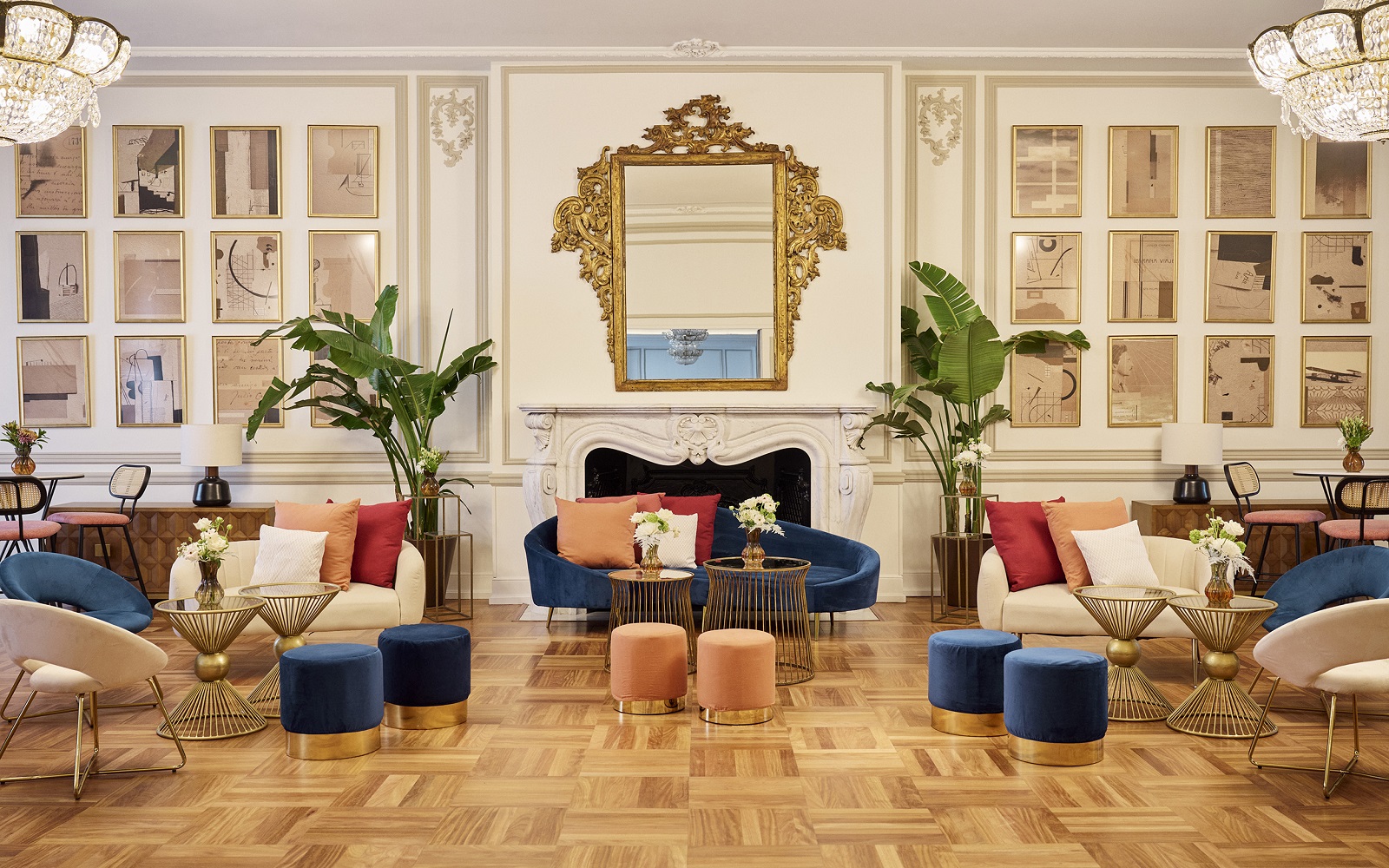 The Palace Madrid salon