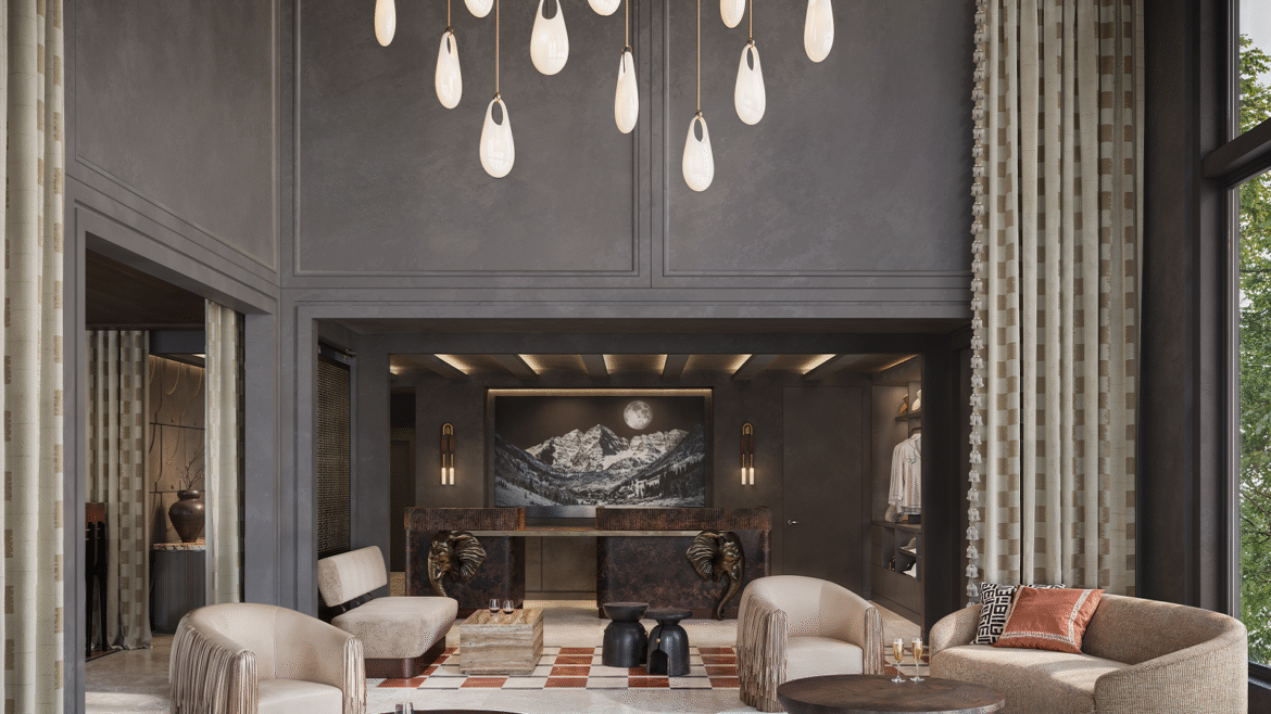 hotel lobby White Elephant Aspen