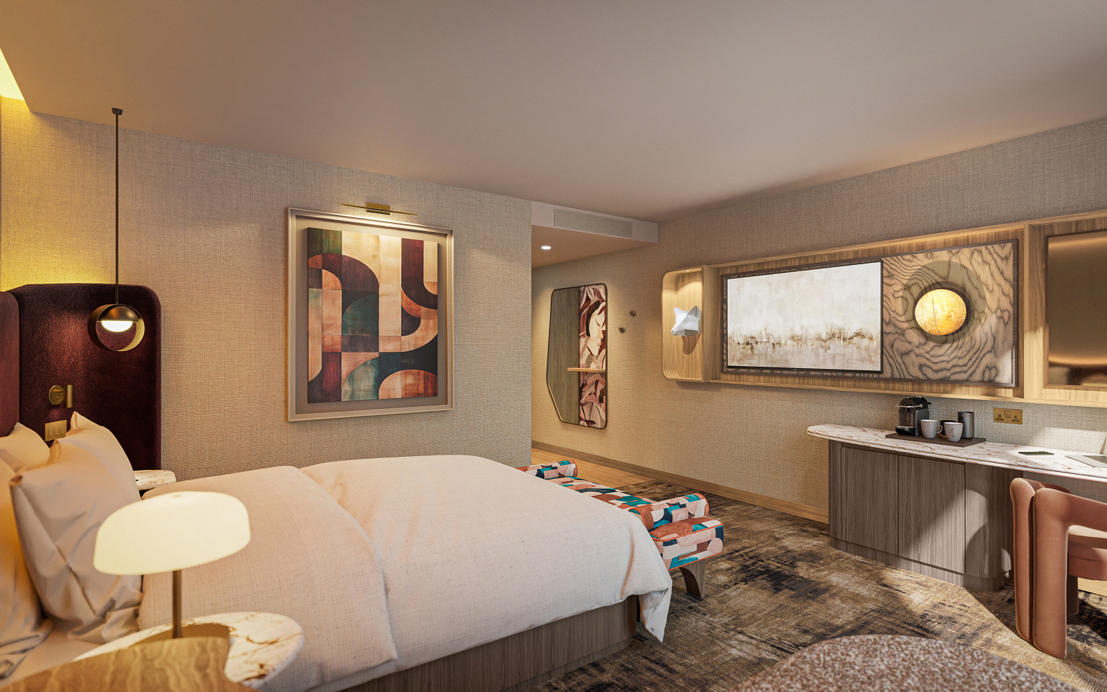 new suite at Hilton london bankside