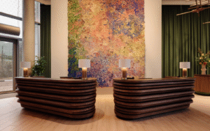 Atlas Concorde surfaces in hilton lobby