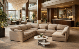 BoConcept sofa, part of their hospitality furniture range