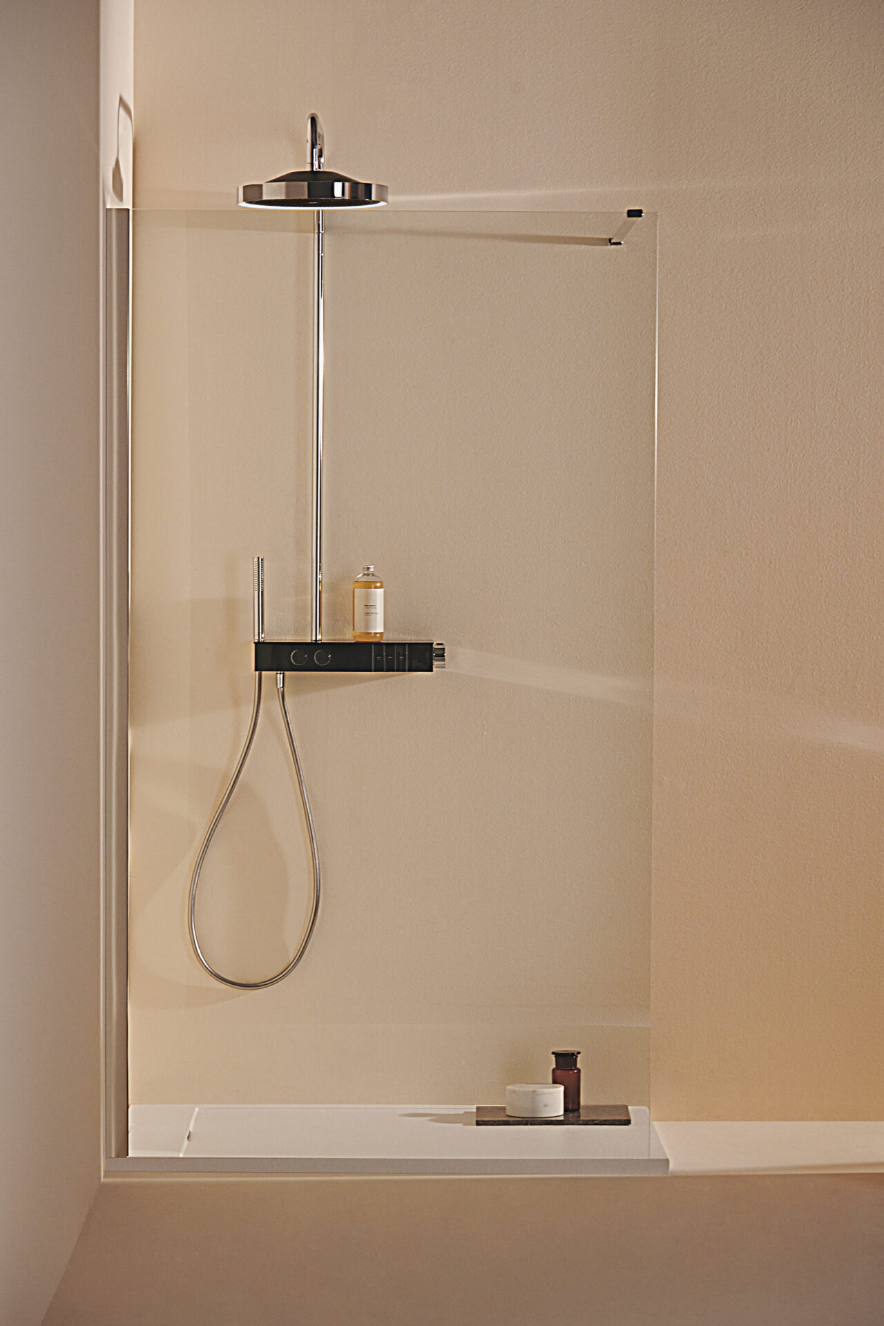 Solos shower and mixer by Ideal Standard