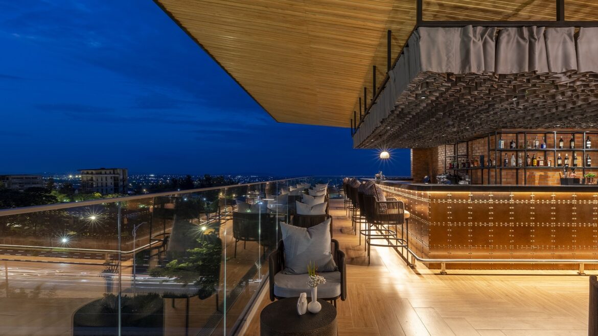 Zaria-Court-Kigali-Tapestry-Collection-by-Hilton-The-Jaro-Rooftop-Lounge-Outside
