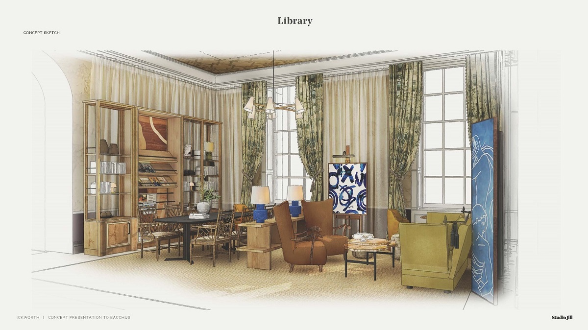 design presentation from StudioJill for Ickworth redesign