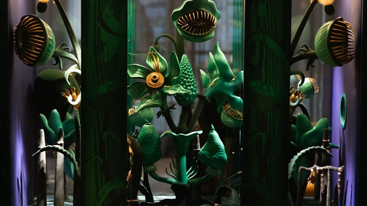 Bibi Van der Velden jewels on wheels immersive exhibition at Rosewood Amsterdam