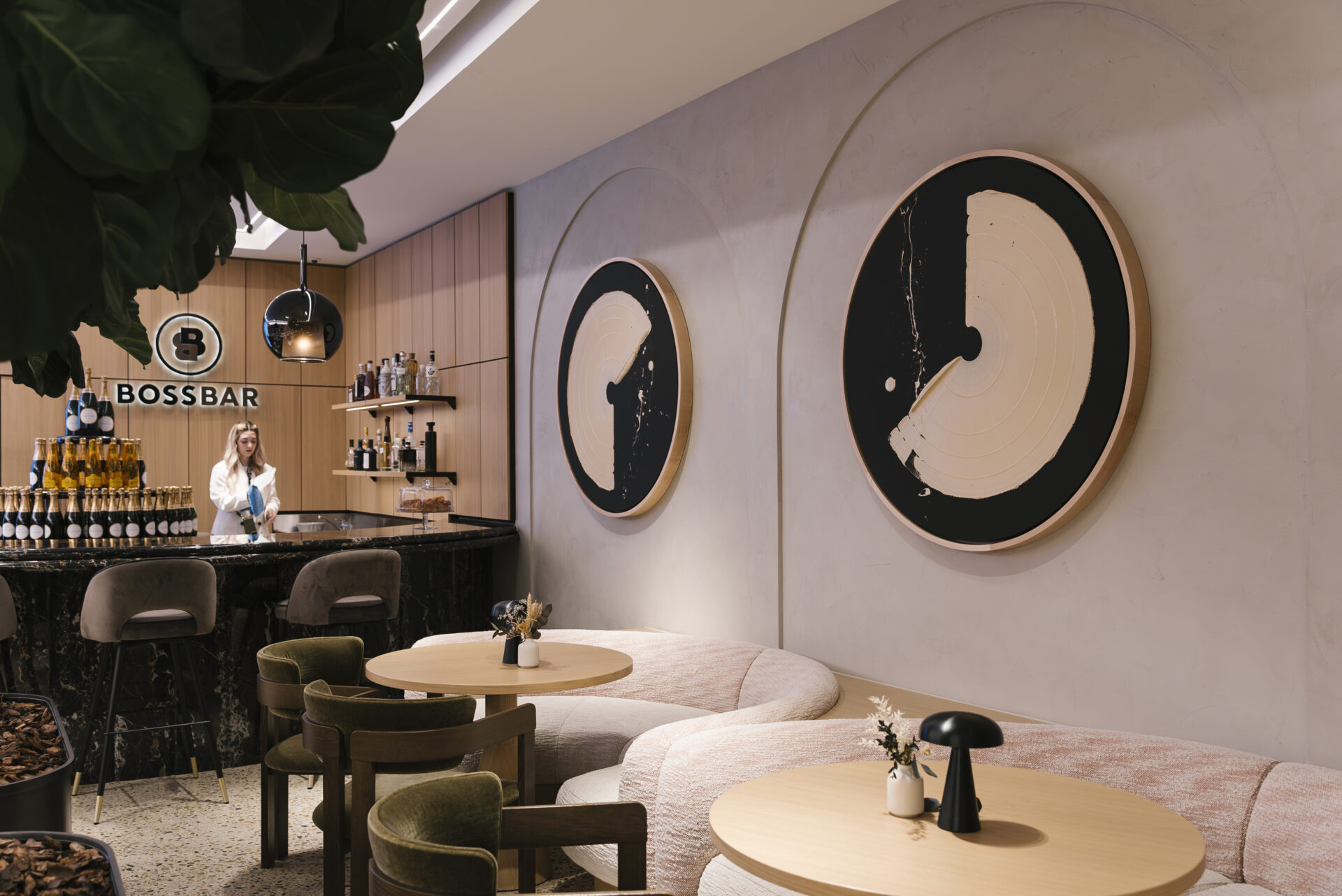 BOSS X Tabitha Millett art, from Creative Debuts artist