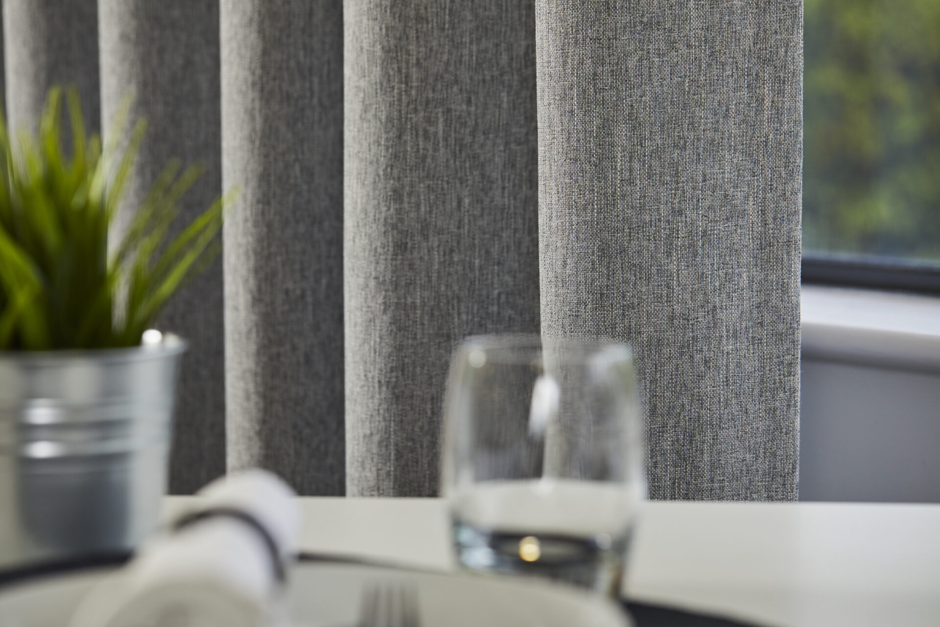 Diversity blackout fabric from Edmund Bell