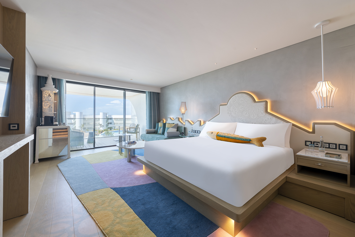 Accessible hotel room at W Algarve