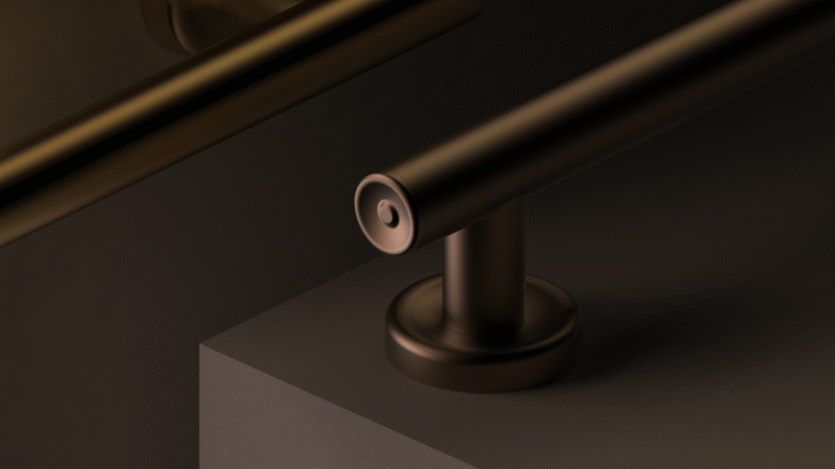 Cavendish collection accessible bathroom grab rail