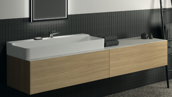 Conca bathroom washbasin