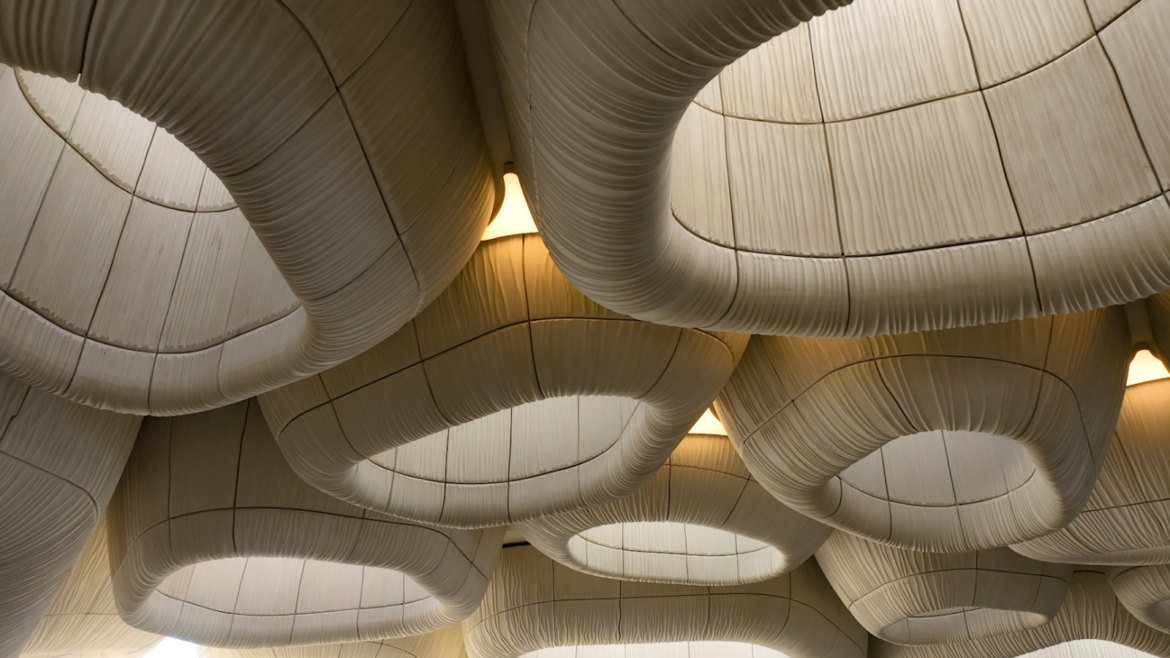 Interior of Corallium Marine Institute