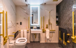Fitzroy of London accessible bathroom design