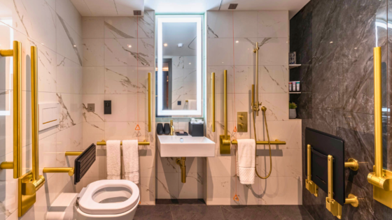 Fitzroy of London accessible bathroom design