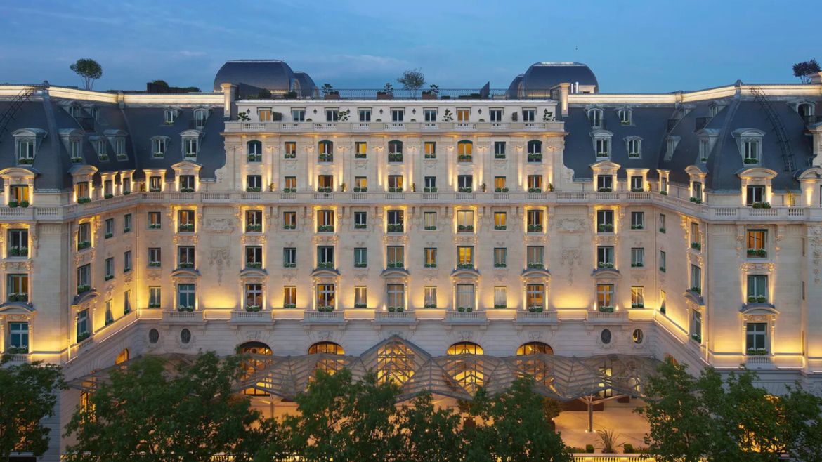 Exterior of The Peninsula Paris