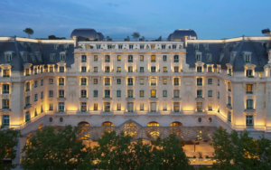 Exterior of The Peninsula Paris
