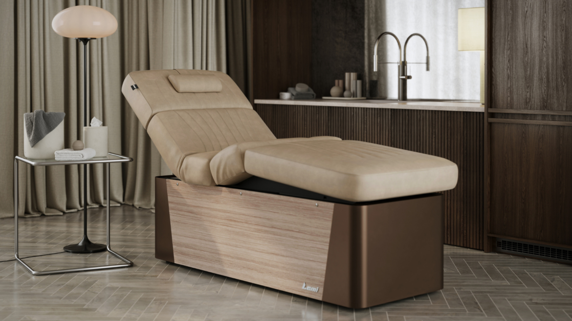 Discover how LEMI redefines professional wellness with Sorrento, a multifunctional treatment bed uniting massage and Head Spa technology in one luxurious, ergonomic, design-led solution.
