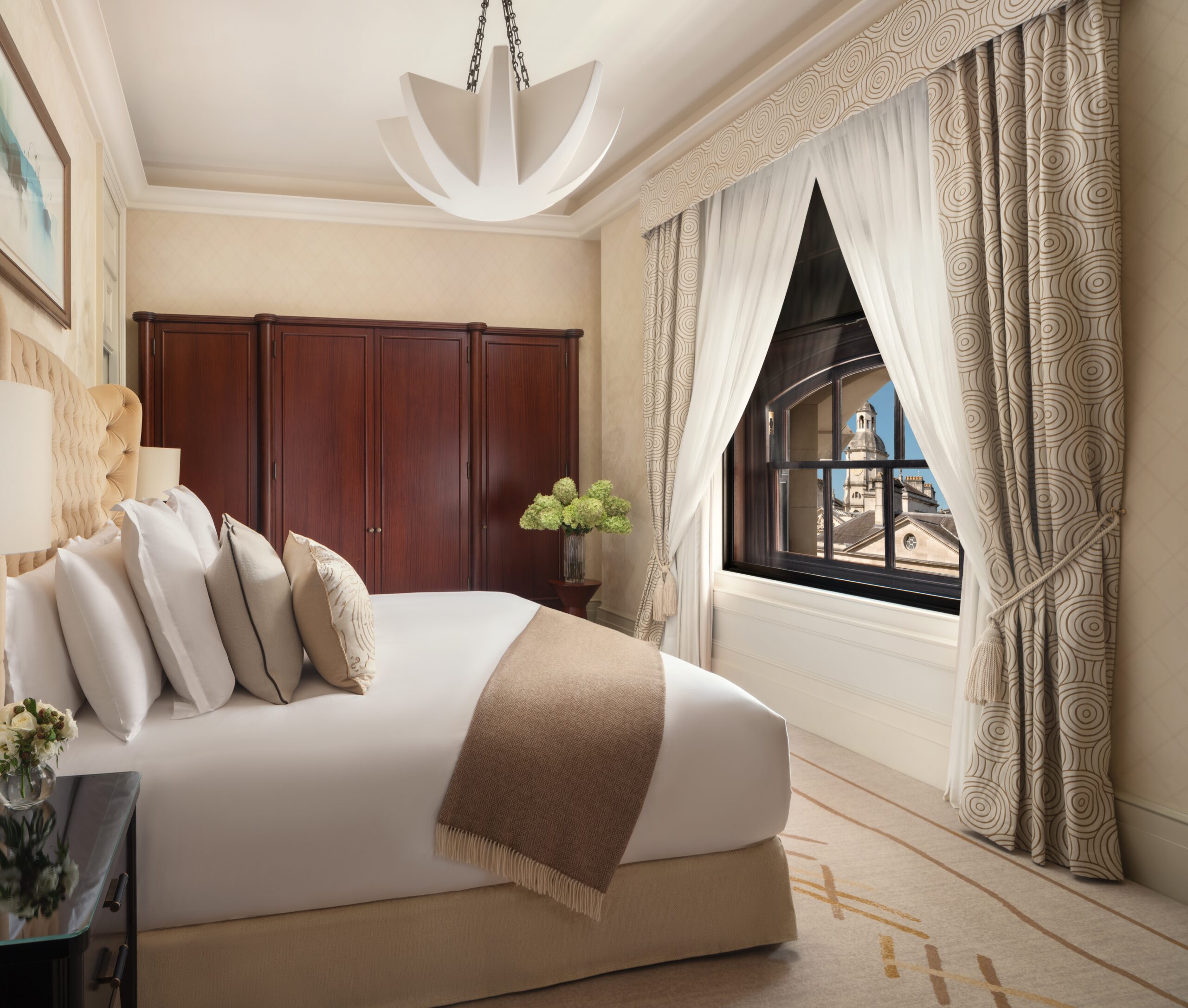 Raffles London sample room - Lighting by Northern Lights