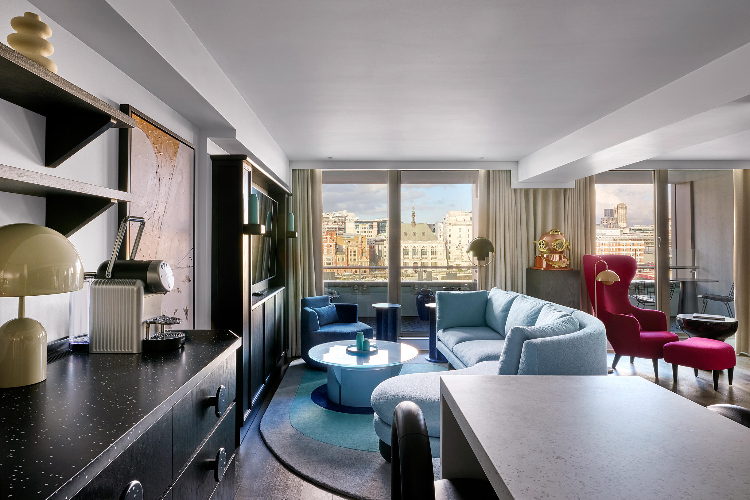 Riverview Balcony Suite at Sea Containers London