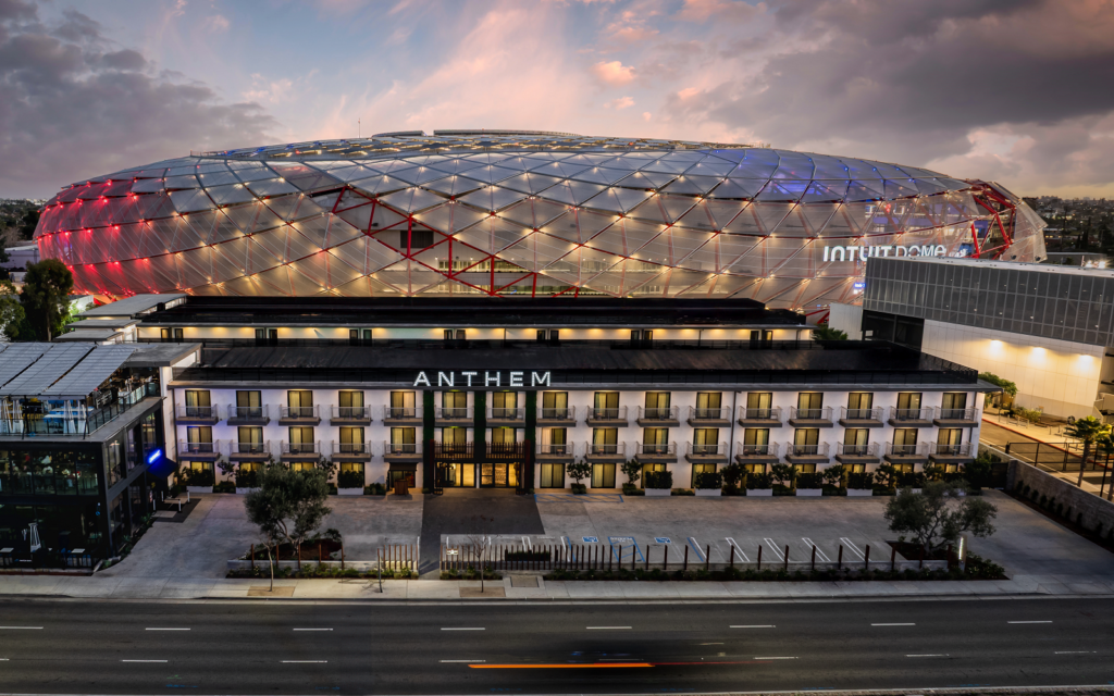 The Anthem Hotel opens in the Los Angeles Stadium District