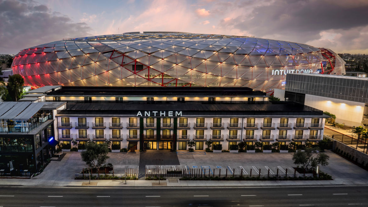 The Anthem Hotel opens in the Los Angeles Stadium District