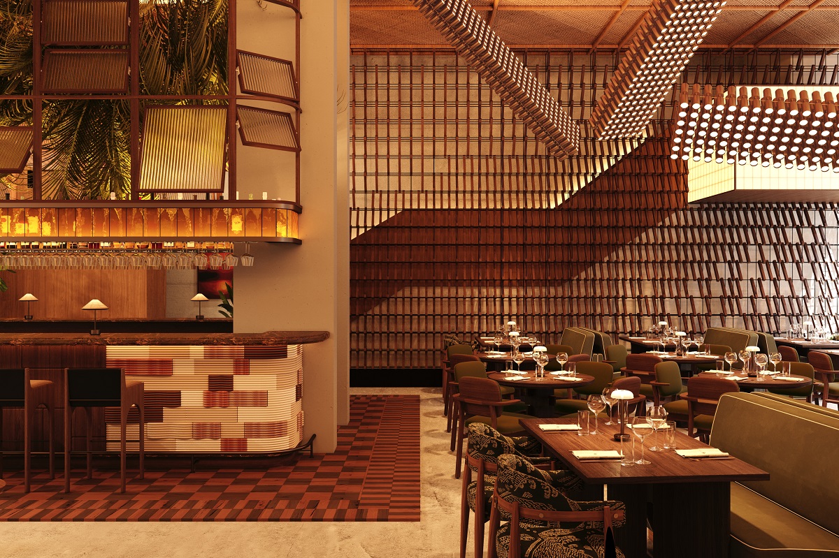 mitsu restaurant designed by Astet studio