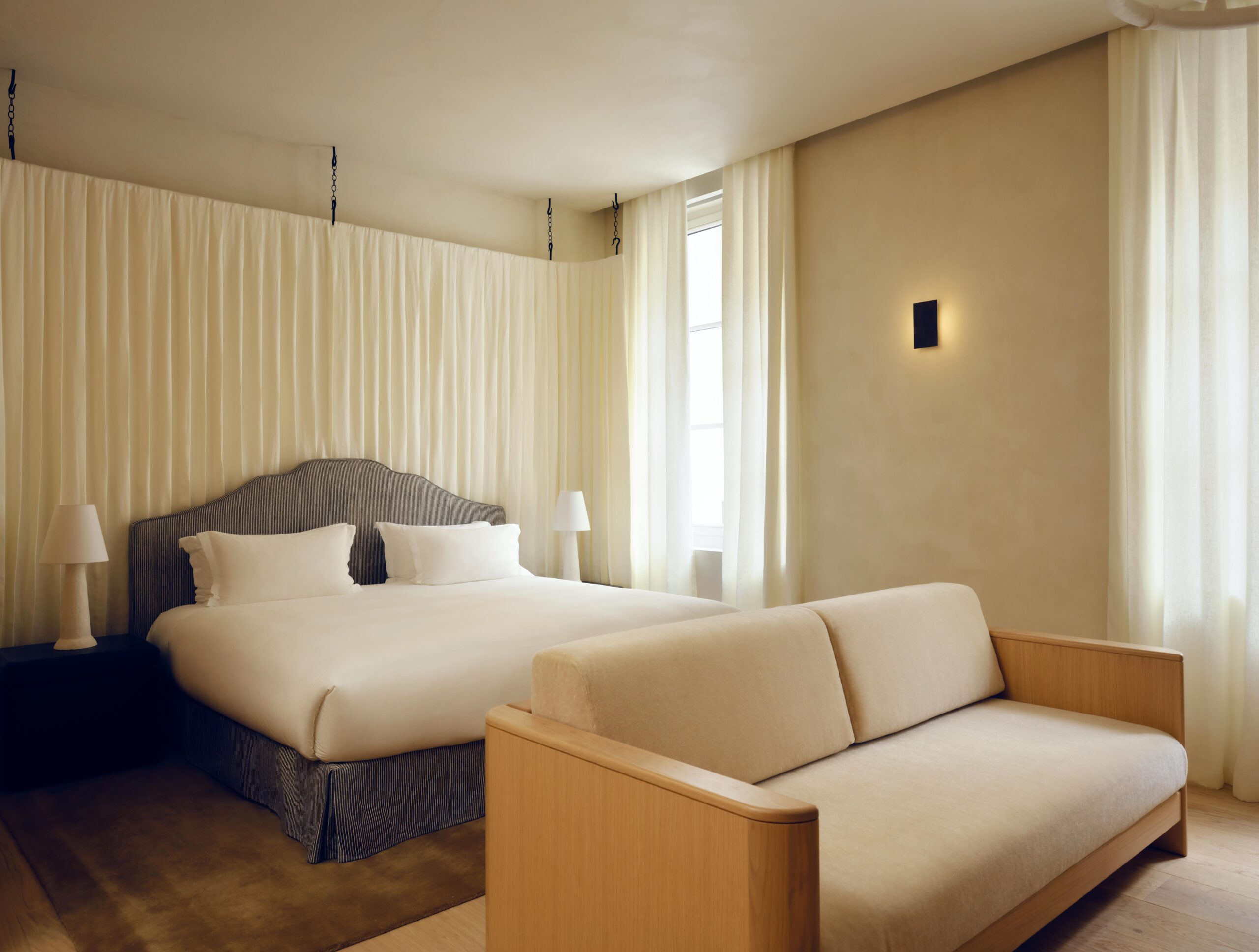 Bed and Sofa at Lorenza apartment