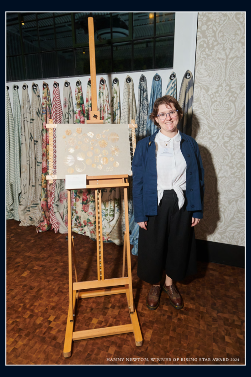 Hanny Newton, 2024 winner of Rising Star Craft Award