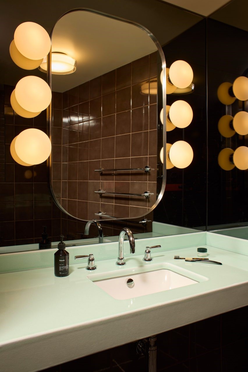 the Aliro Rounded Rectangle Mirror in Stainless Steel from ABI Interiors