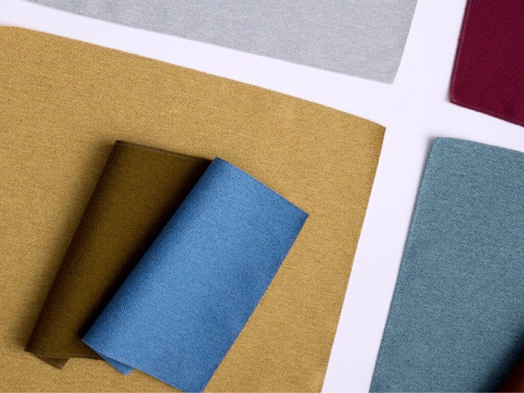 Beyond the Surface fabric collection by Luum for furniture brand Teknion