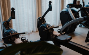 Gym equipment from Life fitness