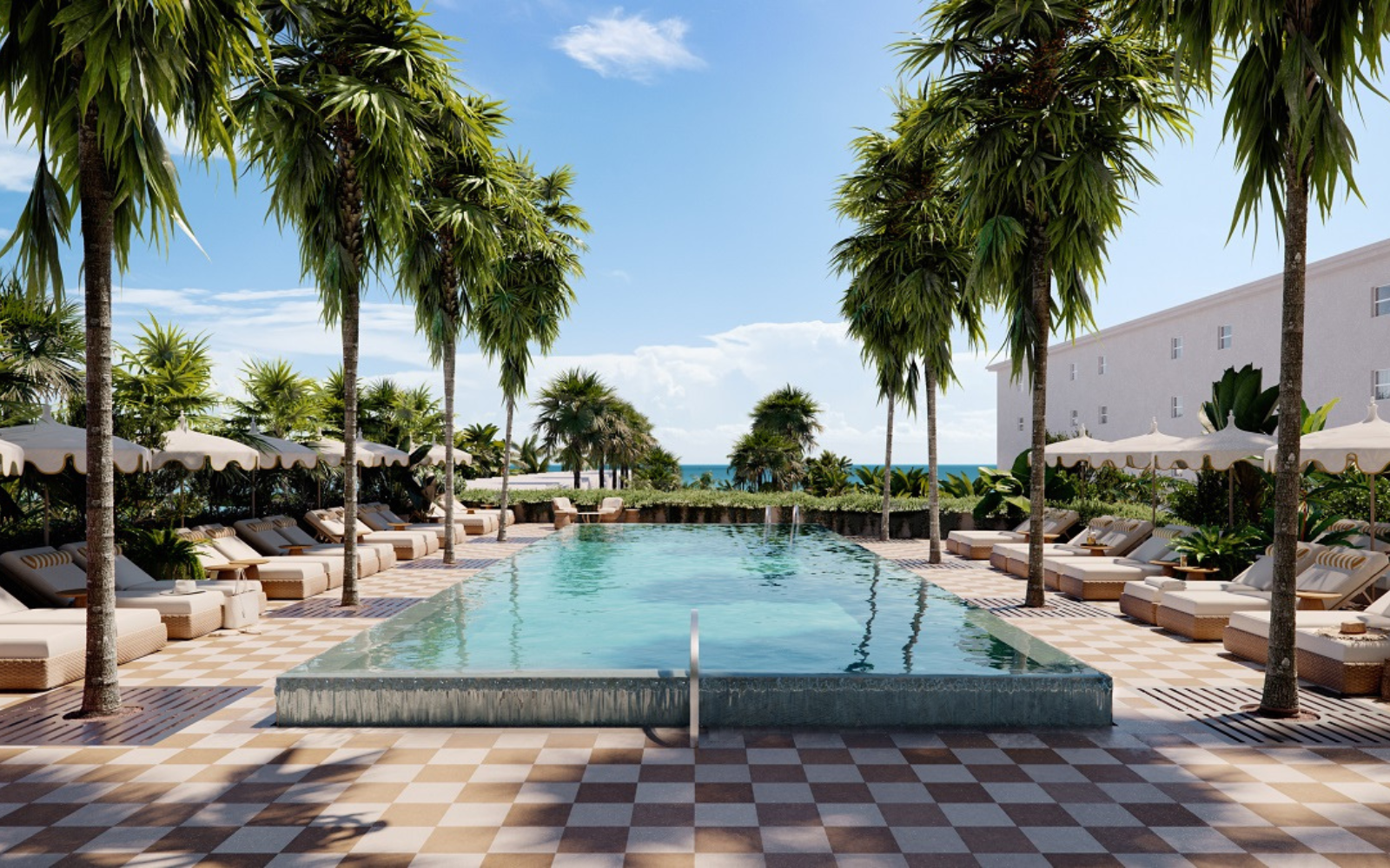 Delano Miami Beach pool