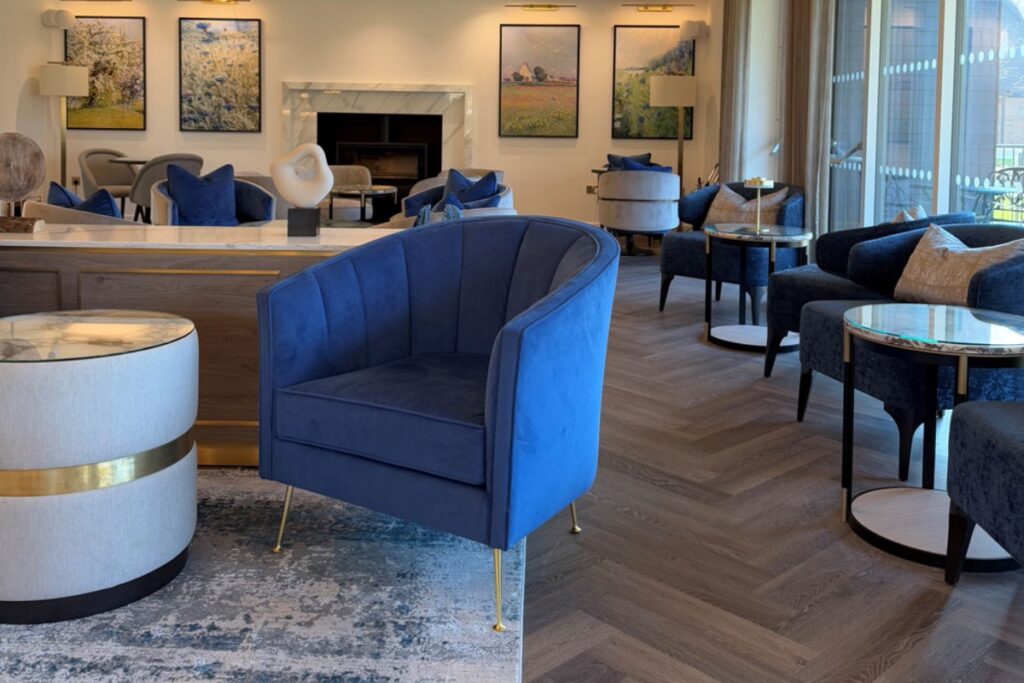 Flooring for hotel ambience