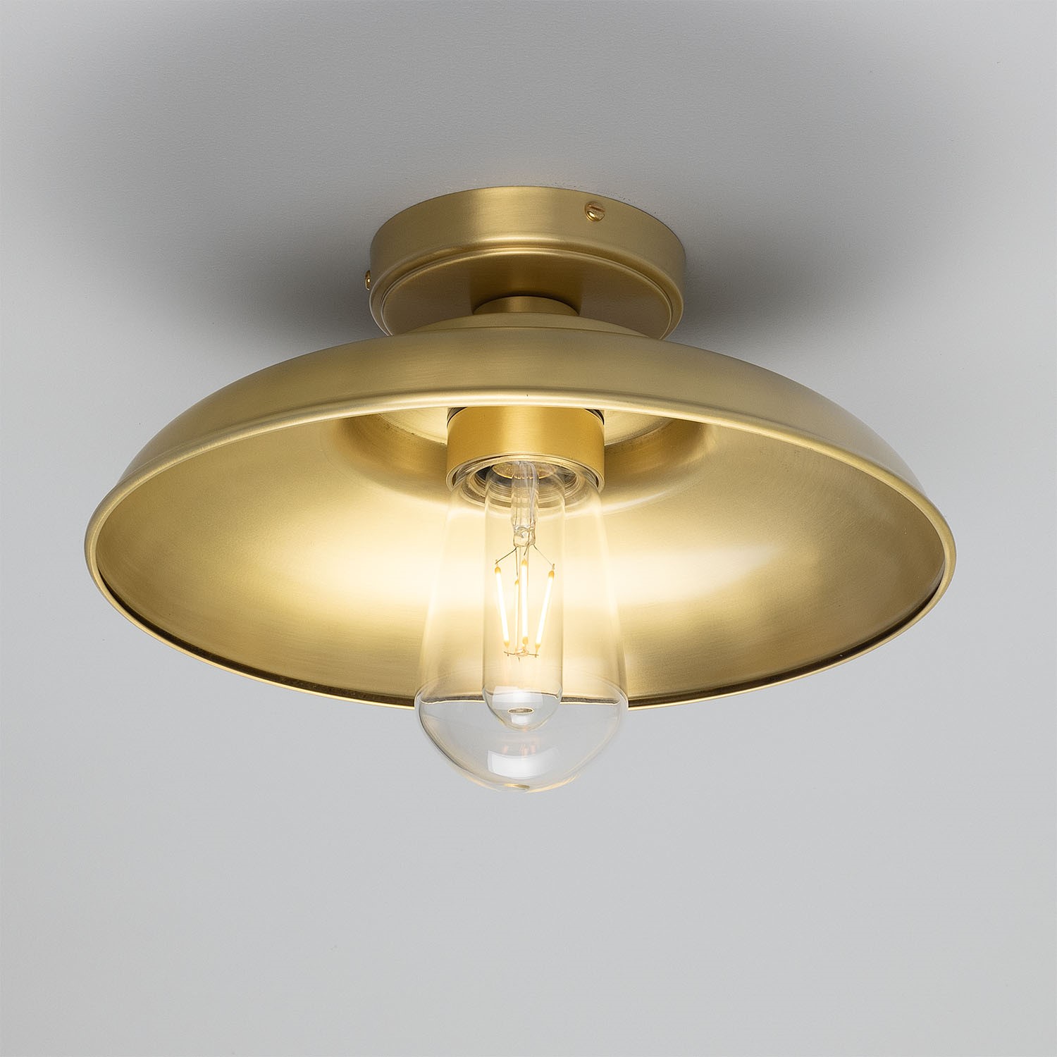 Darya industrial brass ceiling light - @tomasborza