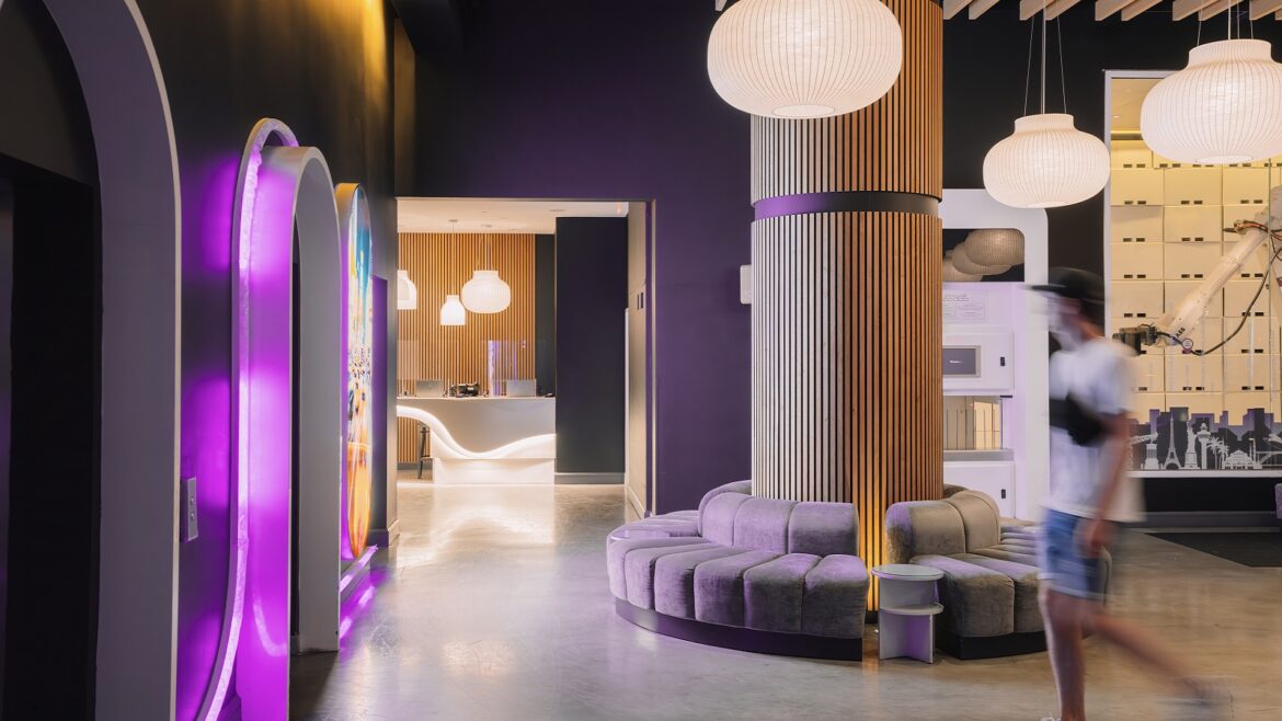 hotel lobby YOTEL NYC