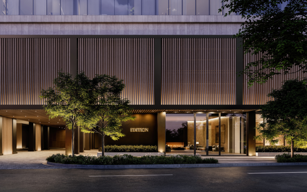 The Dallas EDITION Hotel – marking the brand’s first location in Texas