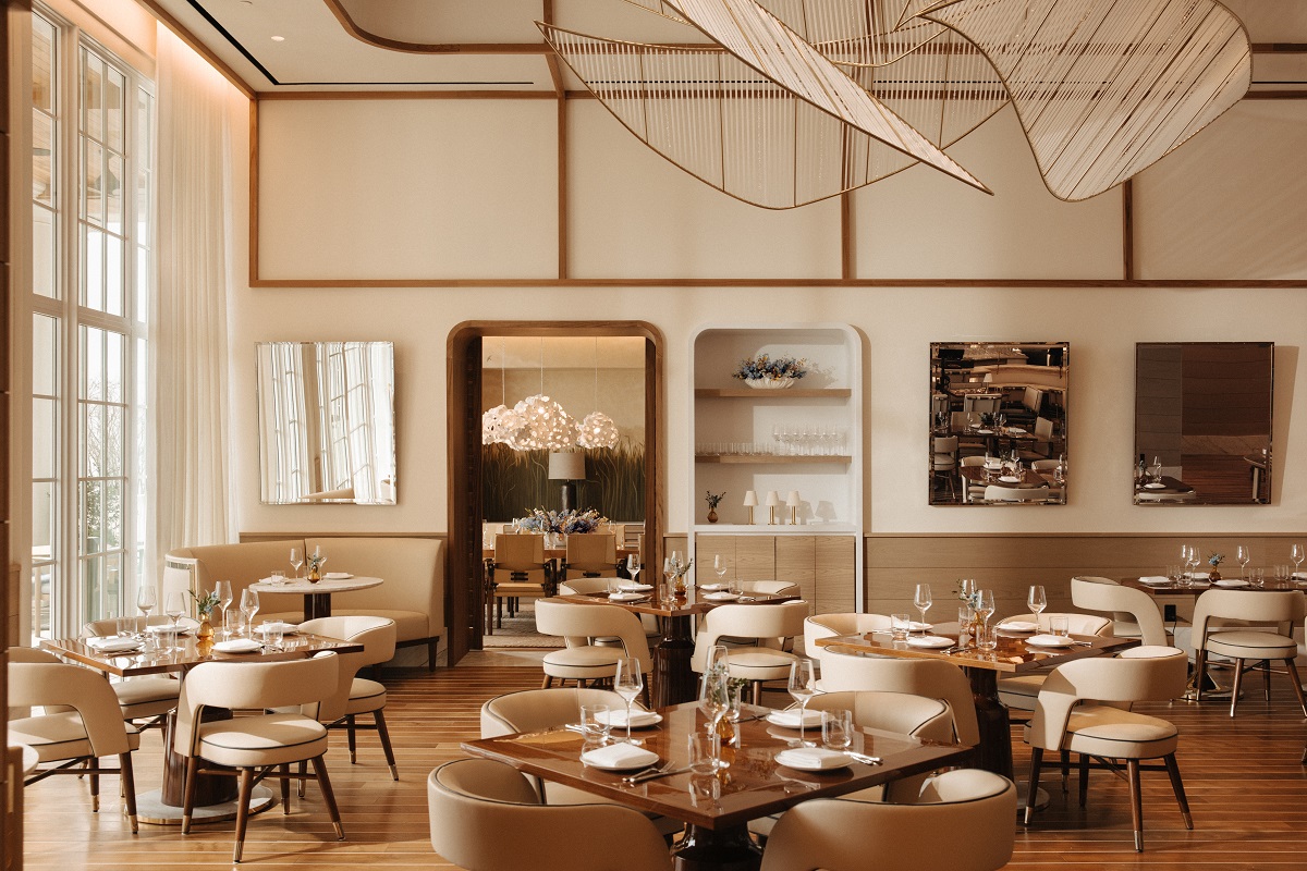 The Crossing restaurant designed by Meyer Davis