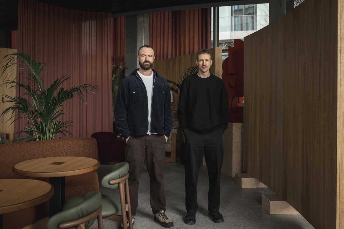 portrait of the designers A-nrd in Locke-Copenhagen