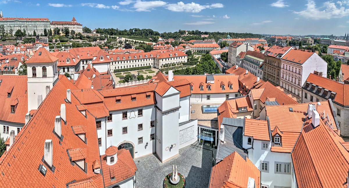aerial view Augustine Hotel Prague_Exterior Wide