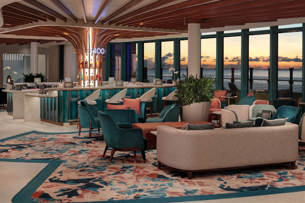 Royal Caribbean Star of the Seas, The Overlook, 1400 Lobby Bar.