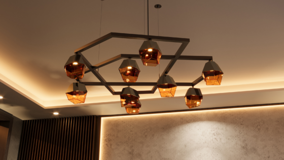 Northern Lights Jewel Chandelier