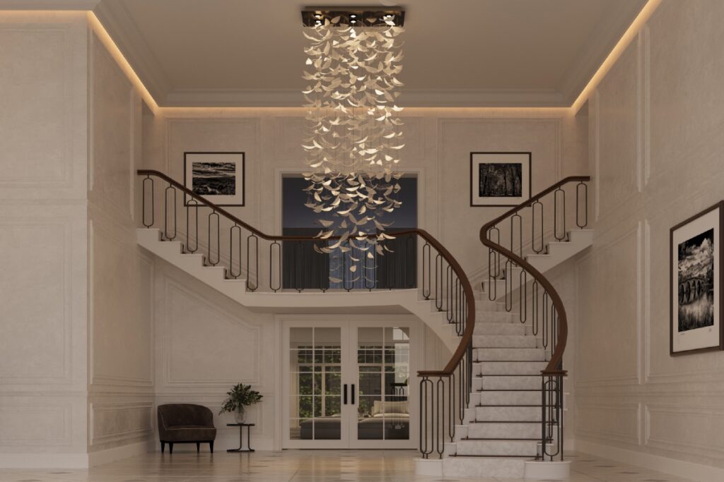 Veil chandelier