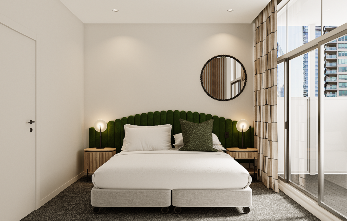 guestroom redesign Adina Perth