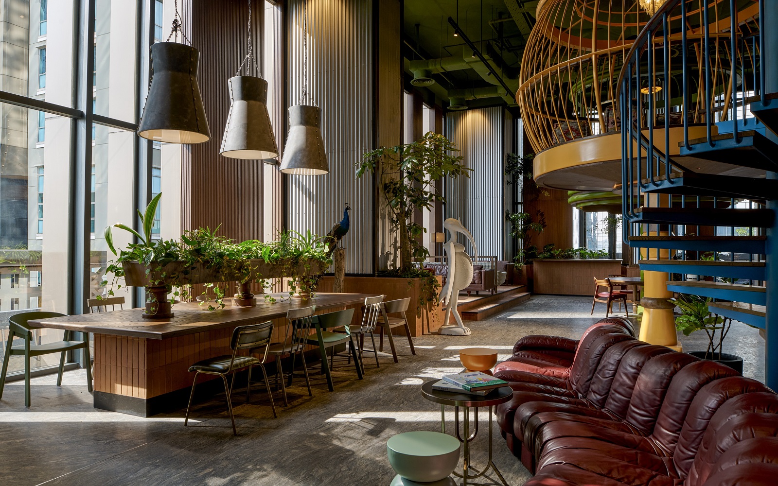 25hours Hotel The Oddbird Lobby