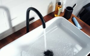 black axor one tap over basin