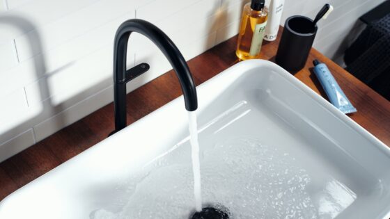 black axor one tap over basin