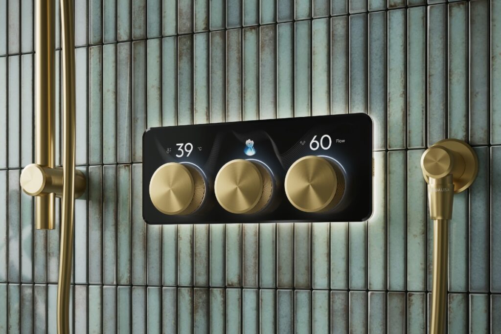 Aqualisa S3 in Brushed Brass